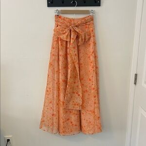 Vintage Floral Skirt